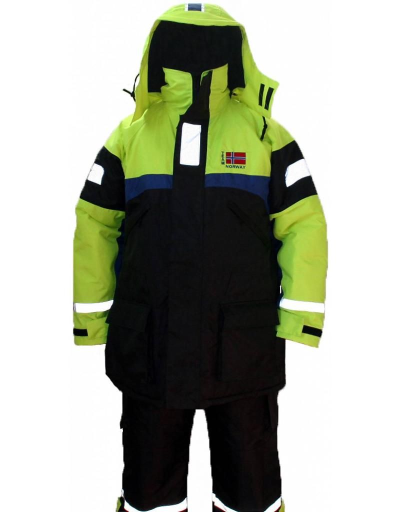 Tweedelig drijfpak Team Norway - ISO 12402 gecertificeerd - XS t/m 6XL