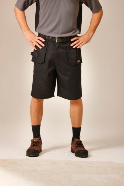 Werkshort JMP - zwart, grijs - maten 44 t/m 60